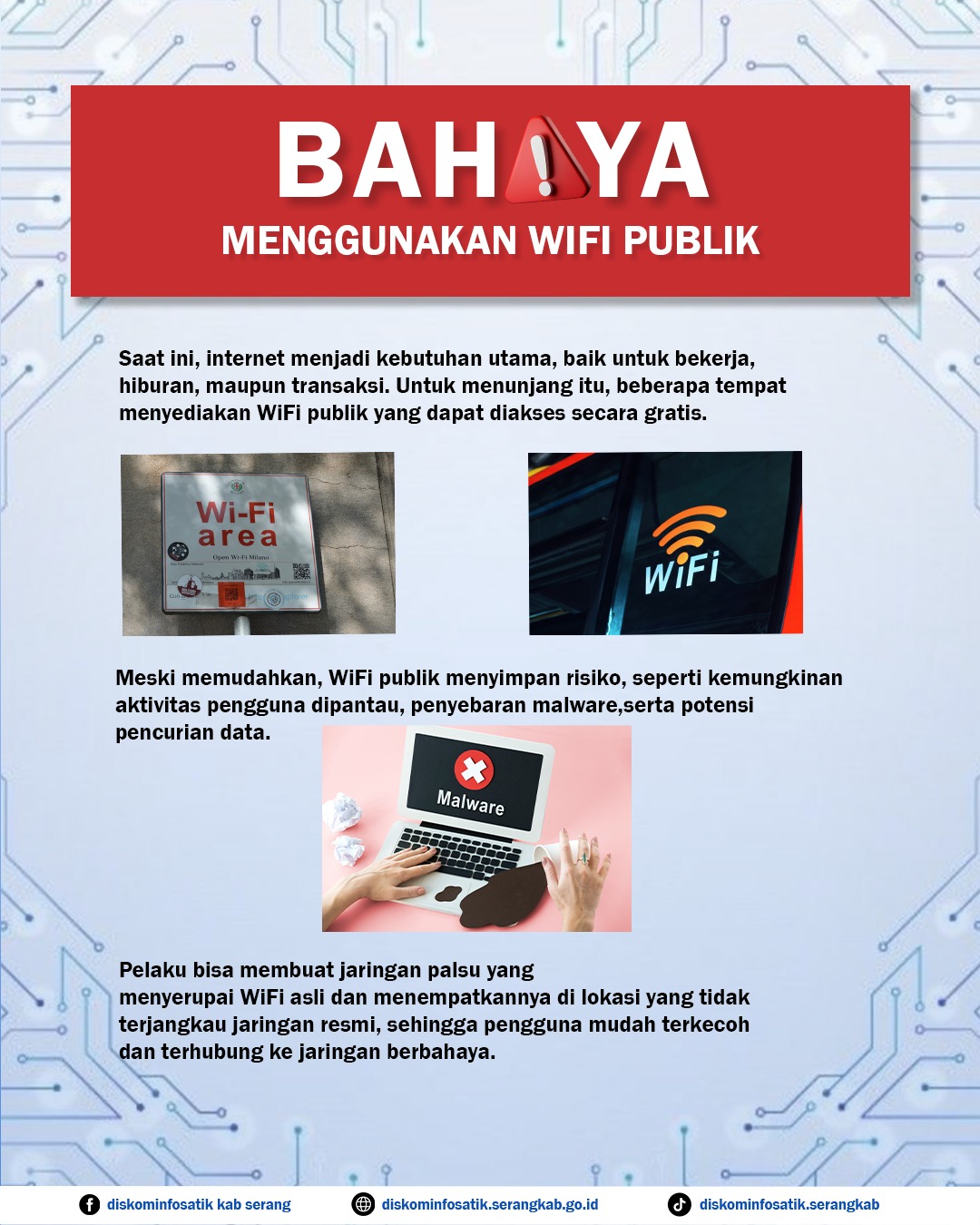 Bahaya Menggunakan WiFi Publik